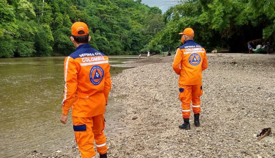 Monitoreos en el río Guachaca. 
