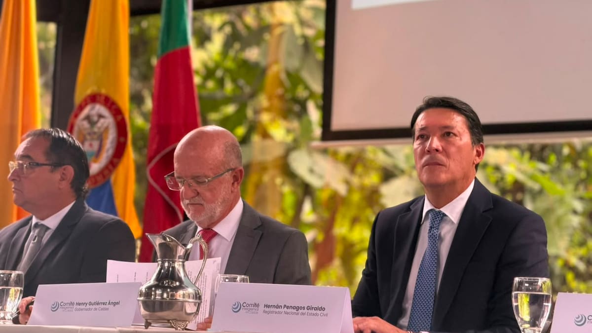 El registrador nacional, Hernán Penagos, ratificó que elecciones presidenciales fueron legítimas