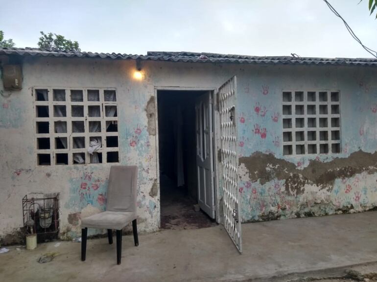 Lugar en que residen las menores.