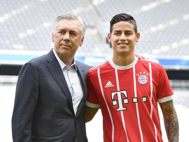¿Otra vez con Ancelotti? James llegaría al Everton de la Premier
