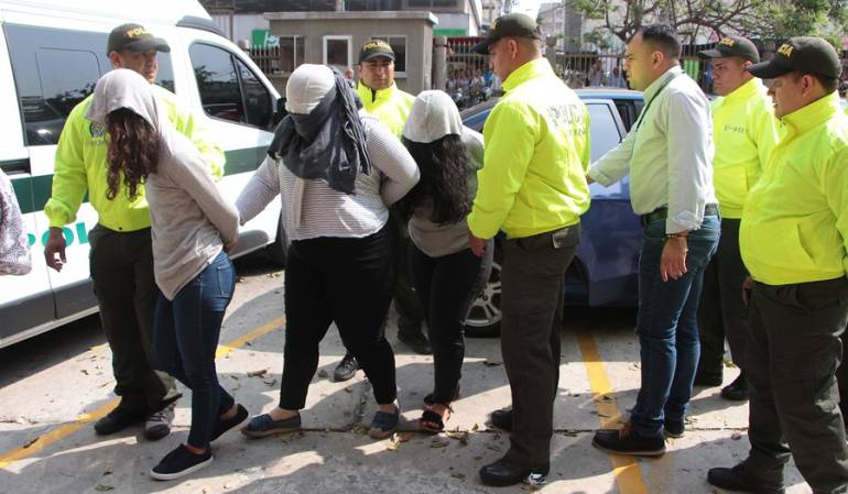 Imagen de la audiencia de imputación de cargos a implicados en compra de votos de la senadora electa Aida Merlano