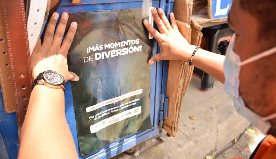 Operativos contra la mendicidad. 