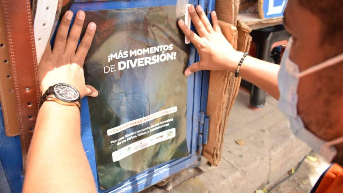 Santa Marta lucha contra la explotación y la mendicidad infantil