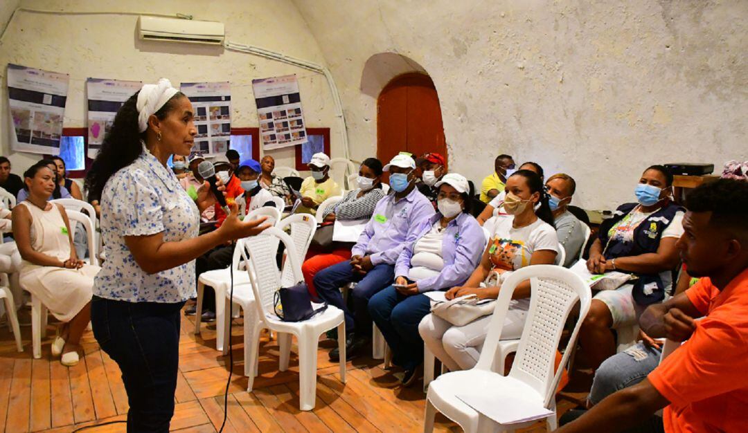 Se realizaron ejercicios de participación con los líderes comunitarios de los ocho centros poblados para validar la formulación de planes