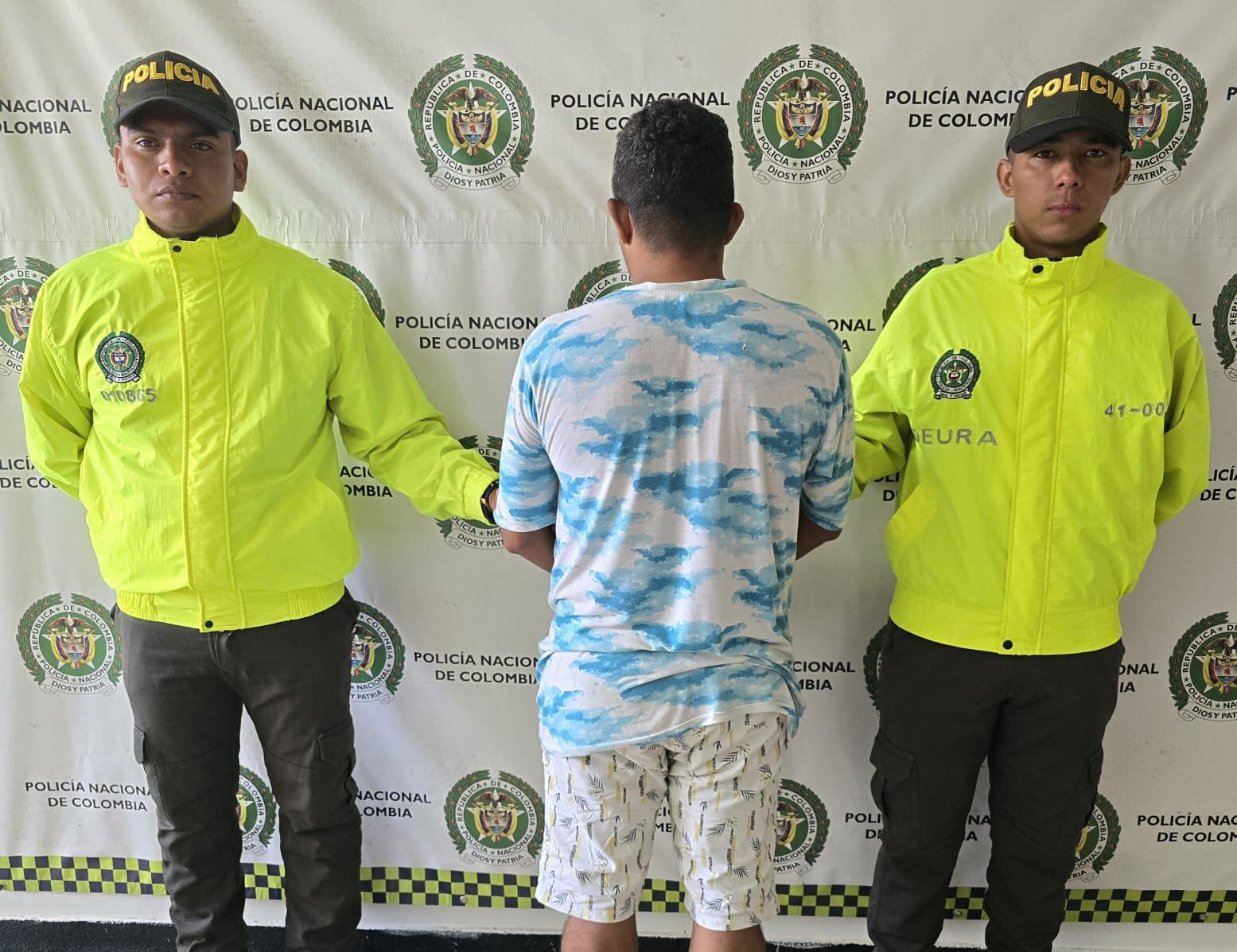 Un hombre fue capturado por abusar de su hija en Apartadó. Cortesía: Policía de Urabá.