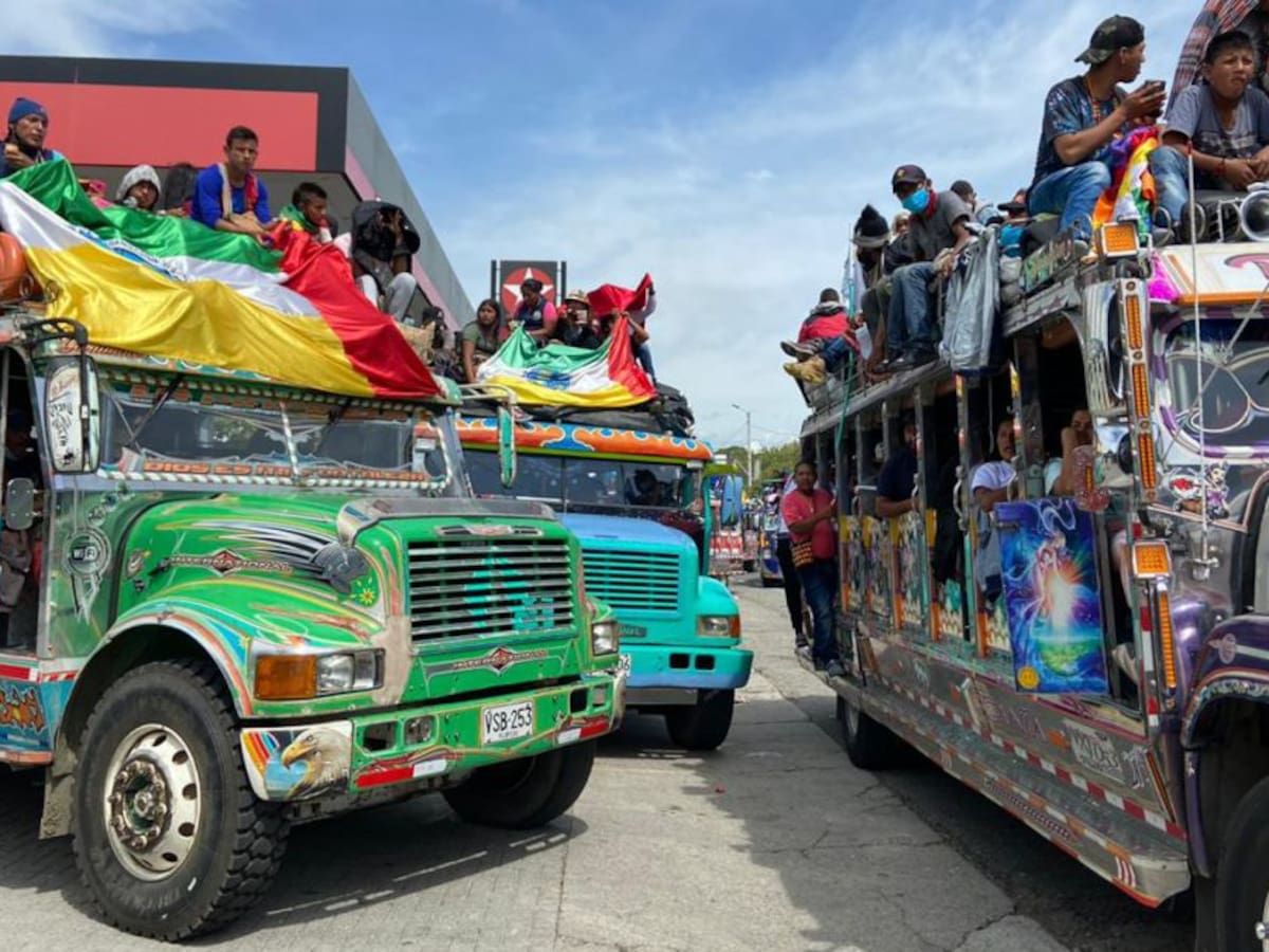La Minga Indígena llega a Ibagué