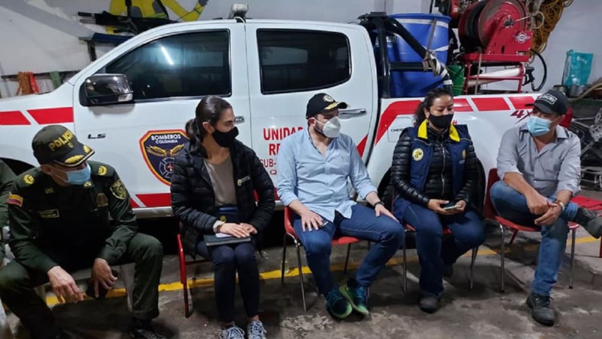Un minero logró escapar antes de la inundación del socavón