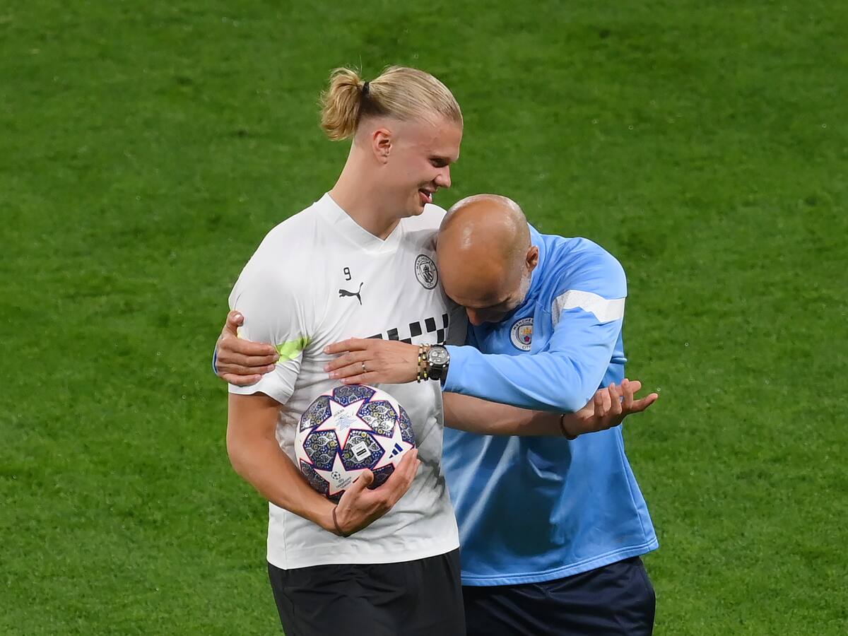 Pep Guardiola develó las claves de su éxito: ¿Erling Haaland al nivel de Lionel Messi?