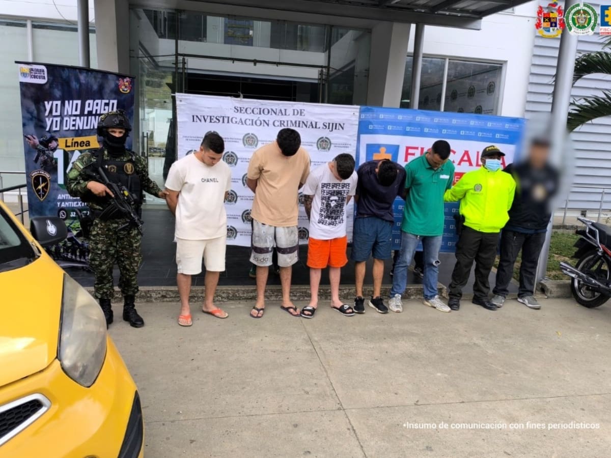 Capturan a presuntos ladrones de pasajeros de plataformas en Cúcuta