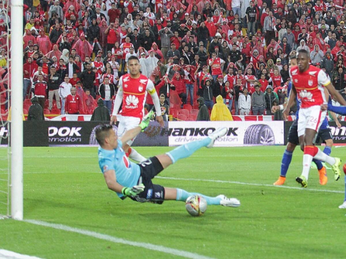 Santa Fe y Millonarios empataron 1-1 en El Campín