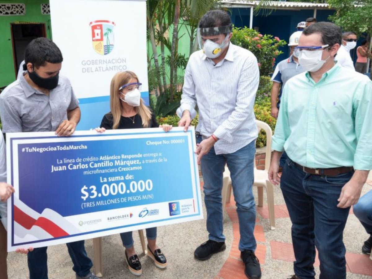 $15 mil millones en créditos han recibido comerciantes en el Atlántico