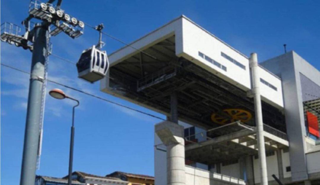 Estación Fundadores del cable aéreo.