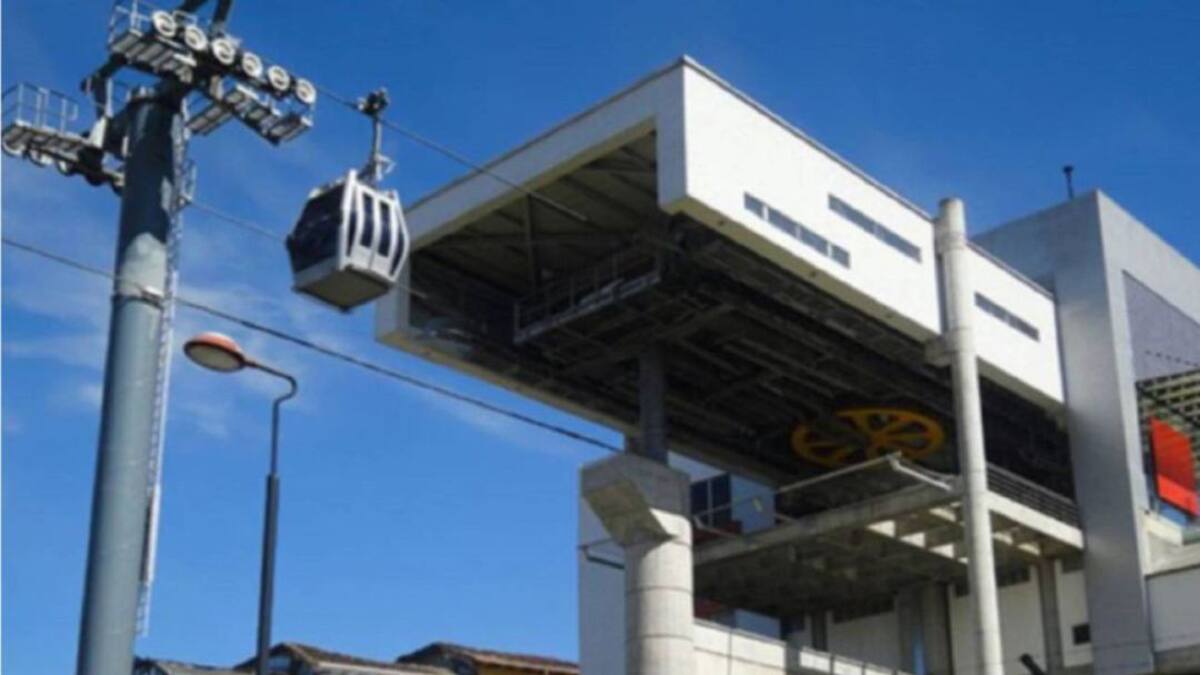 Línea dos del Cable Aéreo de Manizales cerrada por mantenimiento preventivo