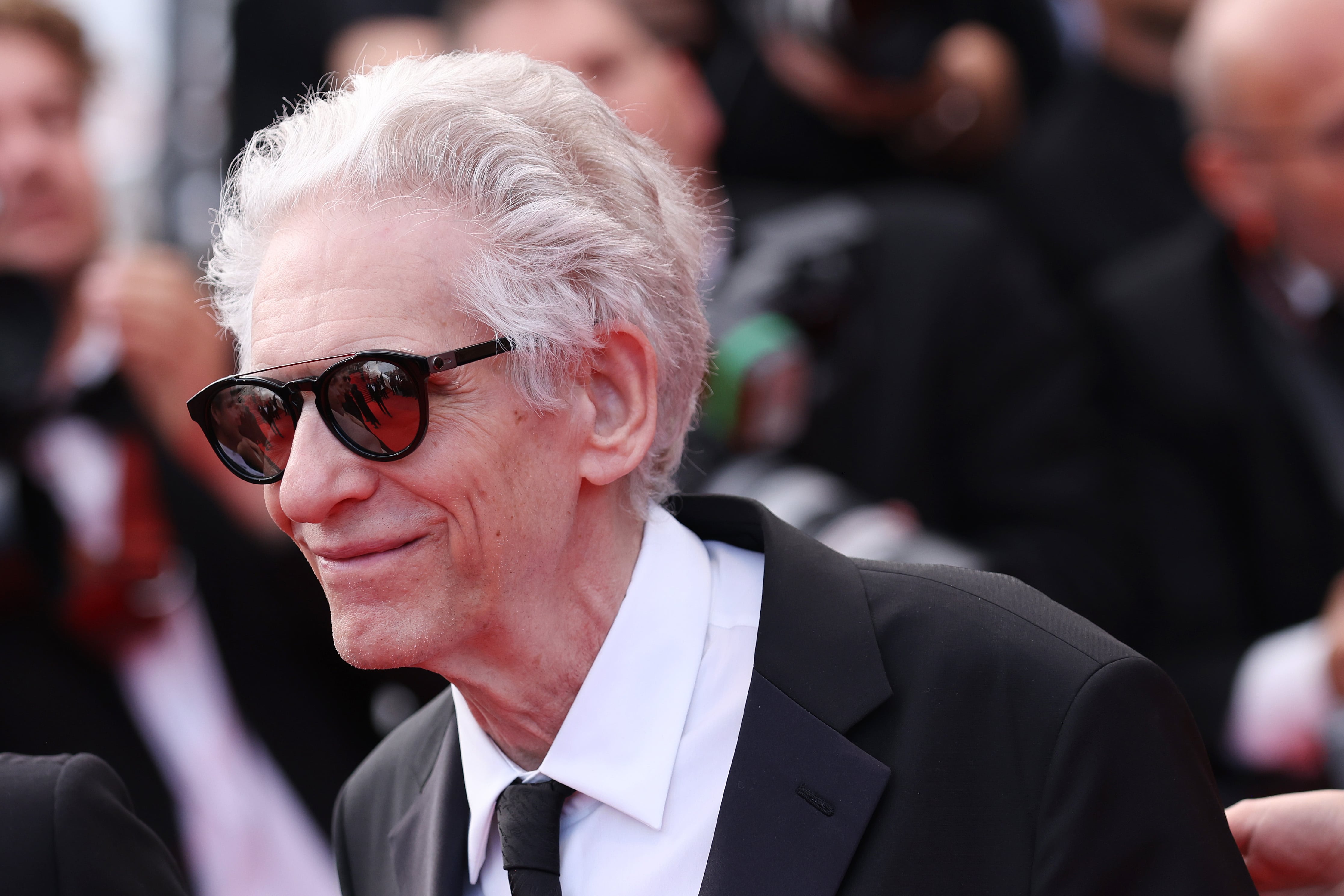 CANNES, FRANCE - MAY 24: Director David Cronenberg attends the 75th Anniversary celebration screening of "The Innocent (L'Innocent)" during the 75th annual Cannes film festival at Palais des Festivals on May 24, 2022 in Cannes, France. (Photo by Vittorio Zunino Celotto/Getty Images)