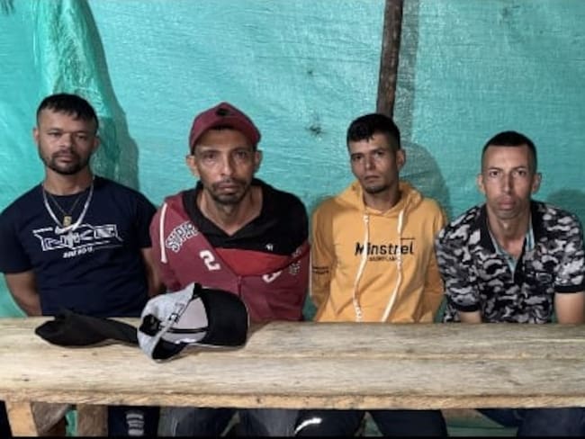 Según fuentes policiales, estas serían las cuatro víctimas.