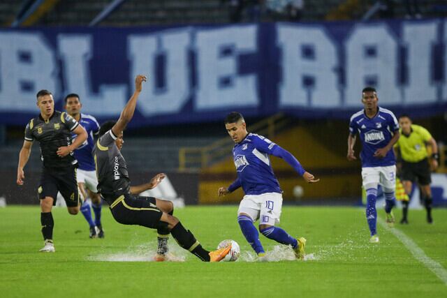 Millonarios y Águilas Doradas en el juego válido por la fecha 9 de la Liga Colombiana / Colprensa