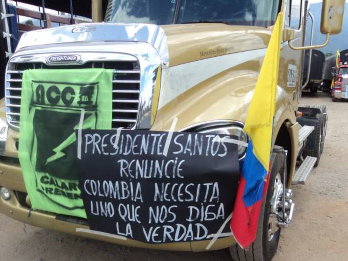 En Quindío activan puesto de mando unificado por paro camionero