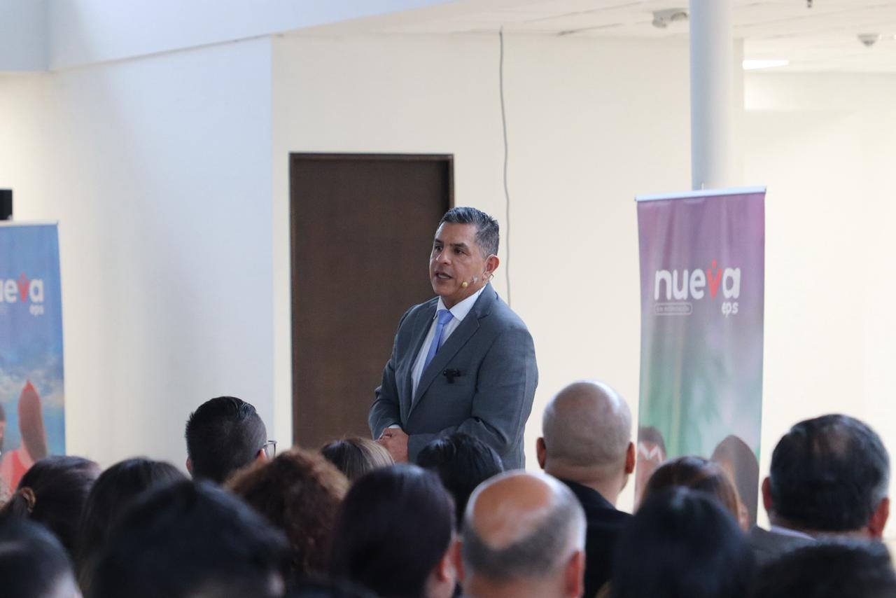 Jorge Iván Ospina, interventor Nueva EPS. Foto: prensa Nueva EPS.