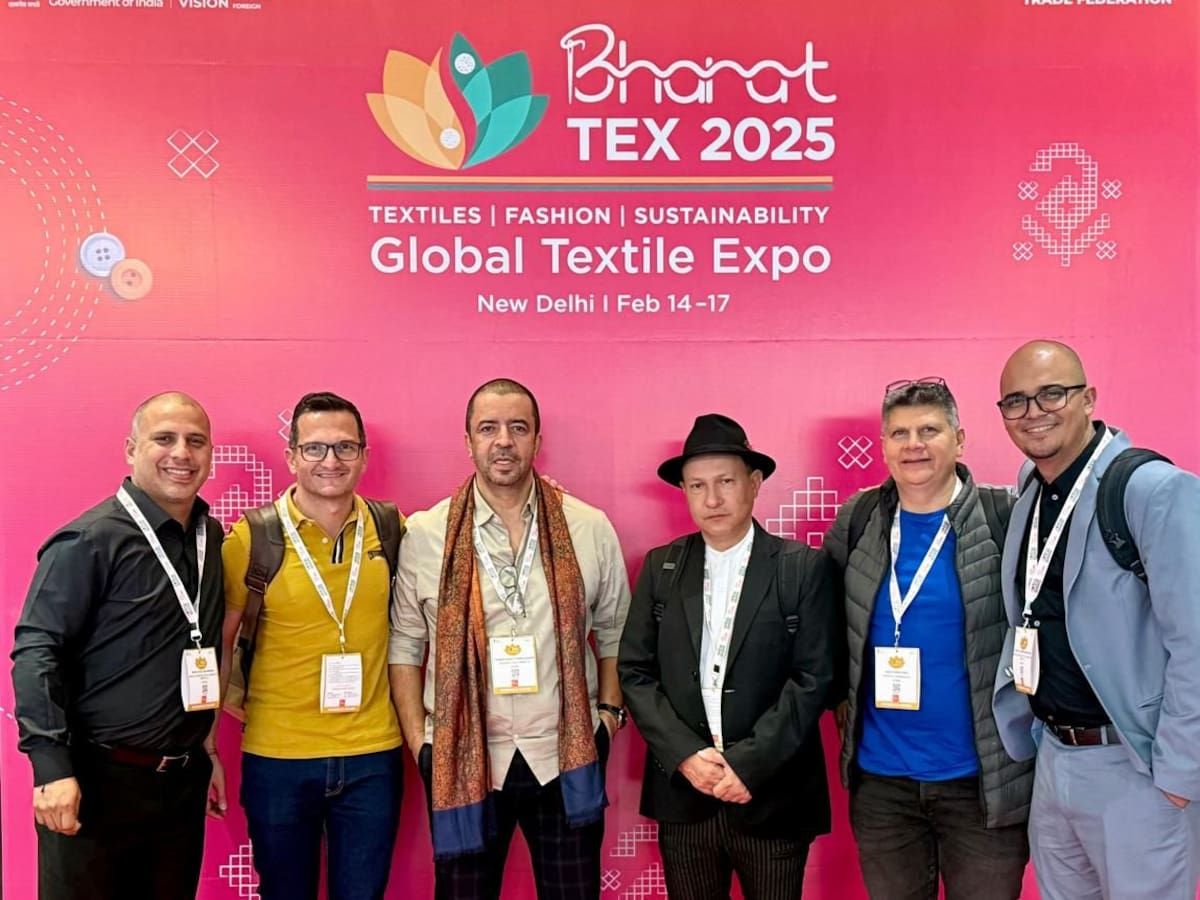 Empresarios de la confección del Tolima participaron en Feria Internacional de Textiles en la India