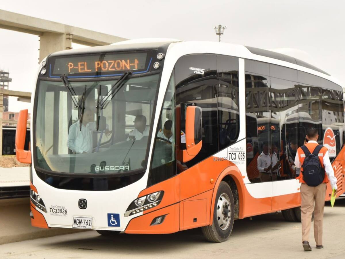 Así operará Transcaribe este 31 de diciembre y 1 de enero: se activarán algunos desvíos