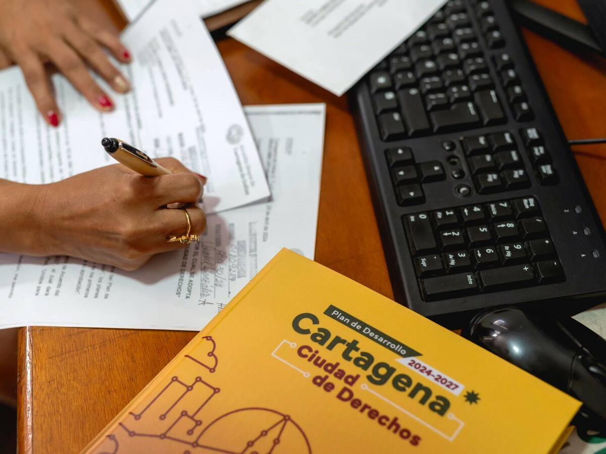 Radicado en el Concejo, Plan de Desarrollo 2024 - 2027 “Cartagena, Ciudad de Derechos”