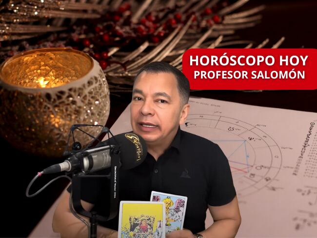 Horóscopo de HOY, profesor Salomón: Aries cuidado con las malas energías y Piscis atrévase al cambio. Imagen de fondo de Canva
