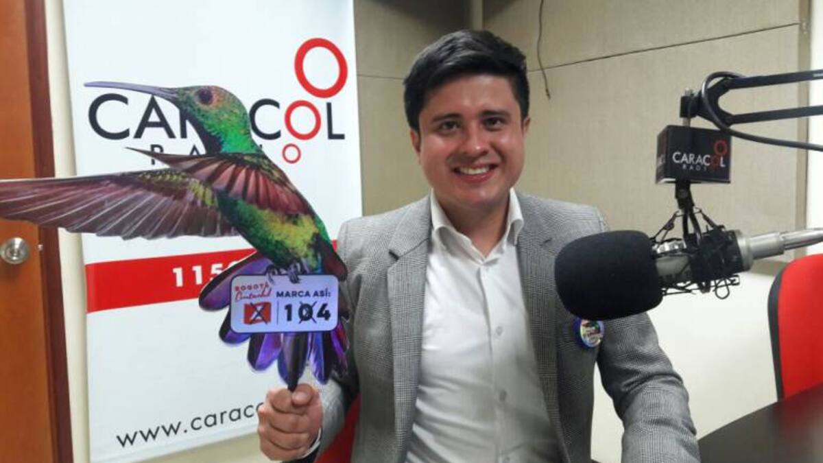 Andrés Guzmán Ayala, candidato quindiano a la Cámara por Bogotá