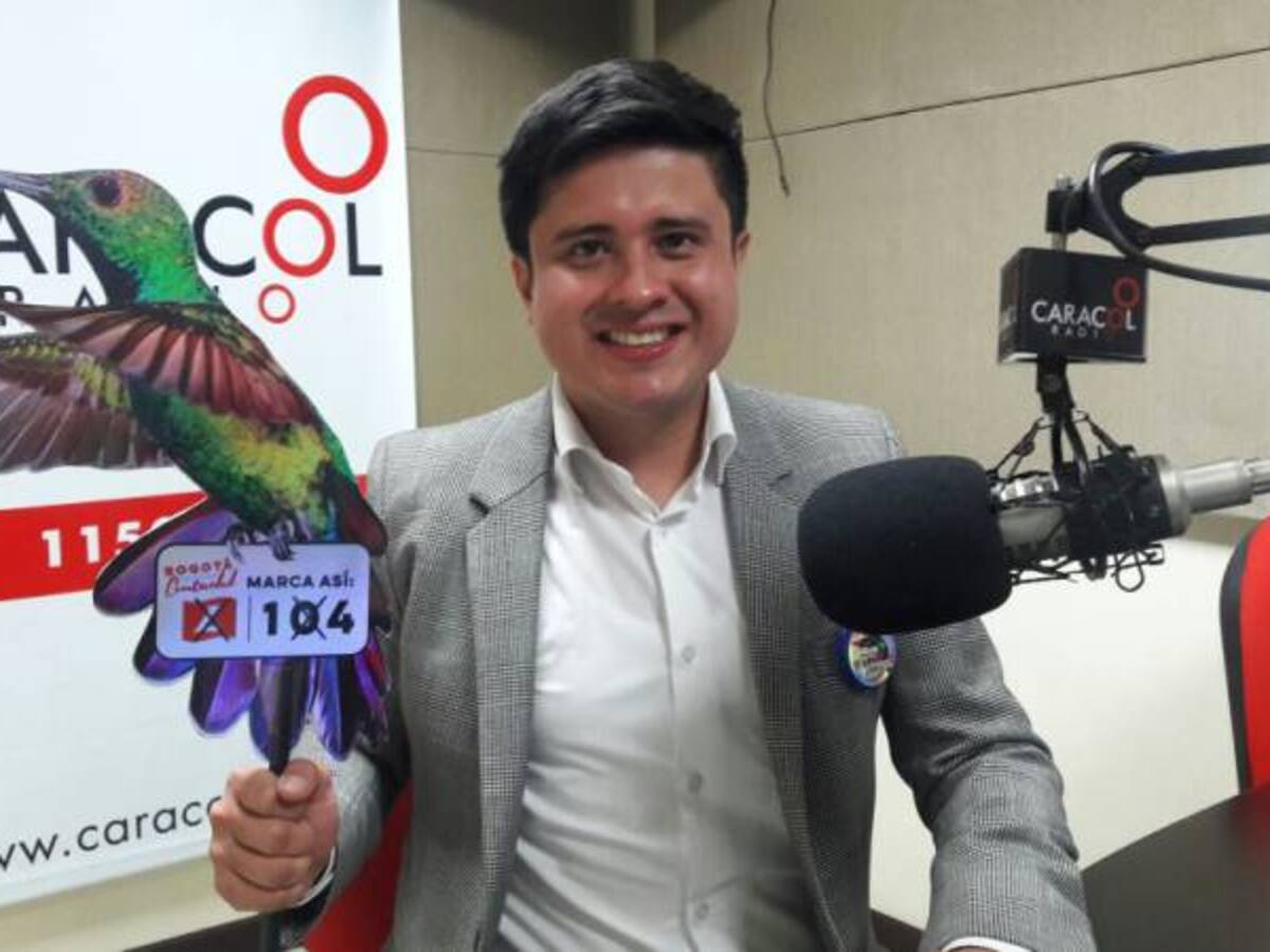 Andrés Guzmán Ayala, candidato quindiano a la Cámara por Bogotá