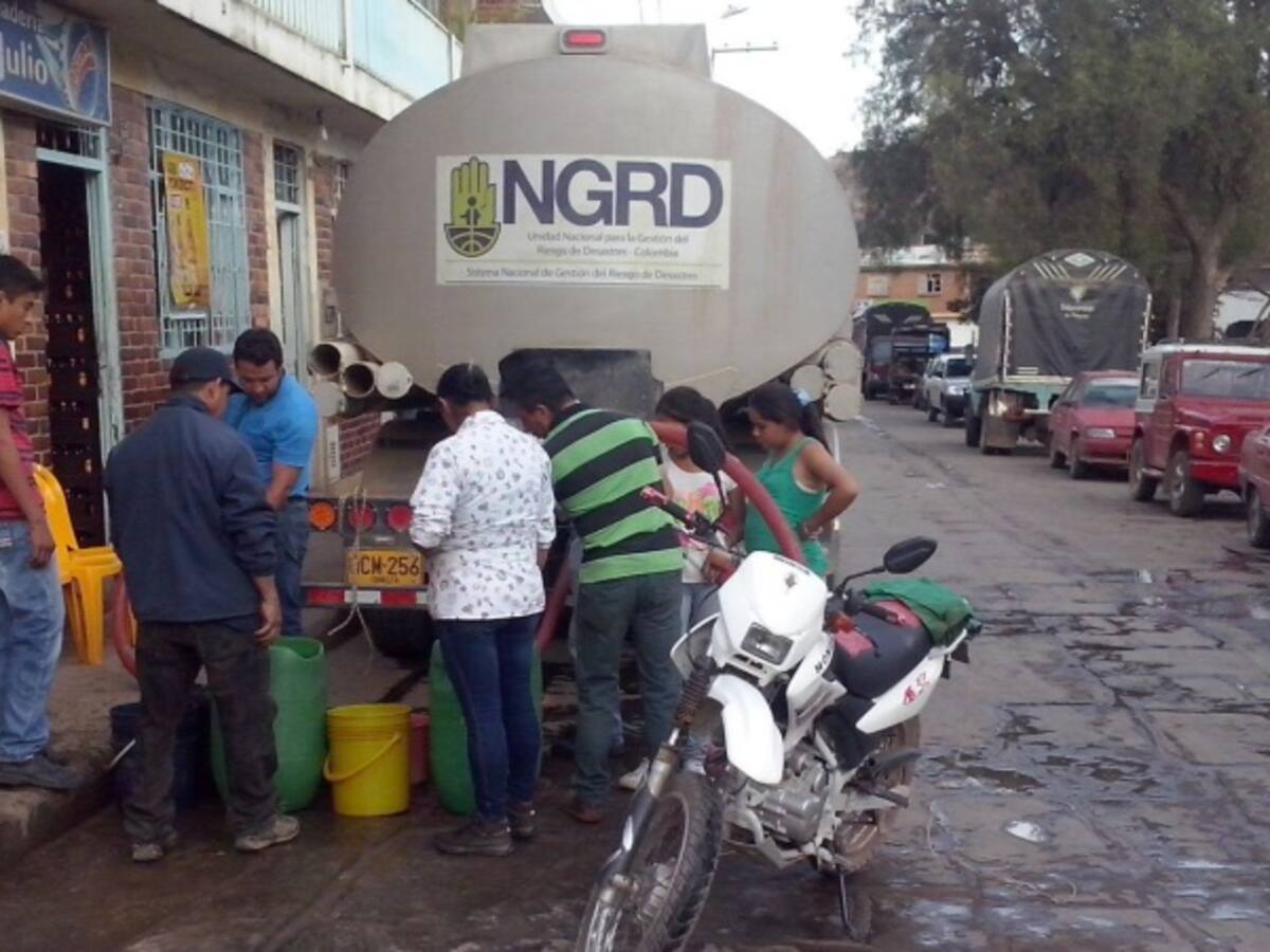 En 17 municipios de Boyacá ya se presenta desabastecimiento de agua potable