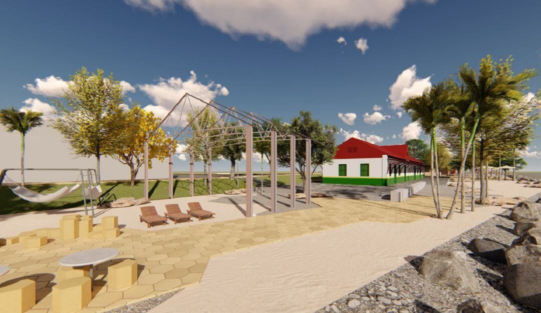 Maqueta del Malecón de La Dorada, Caldas