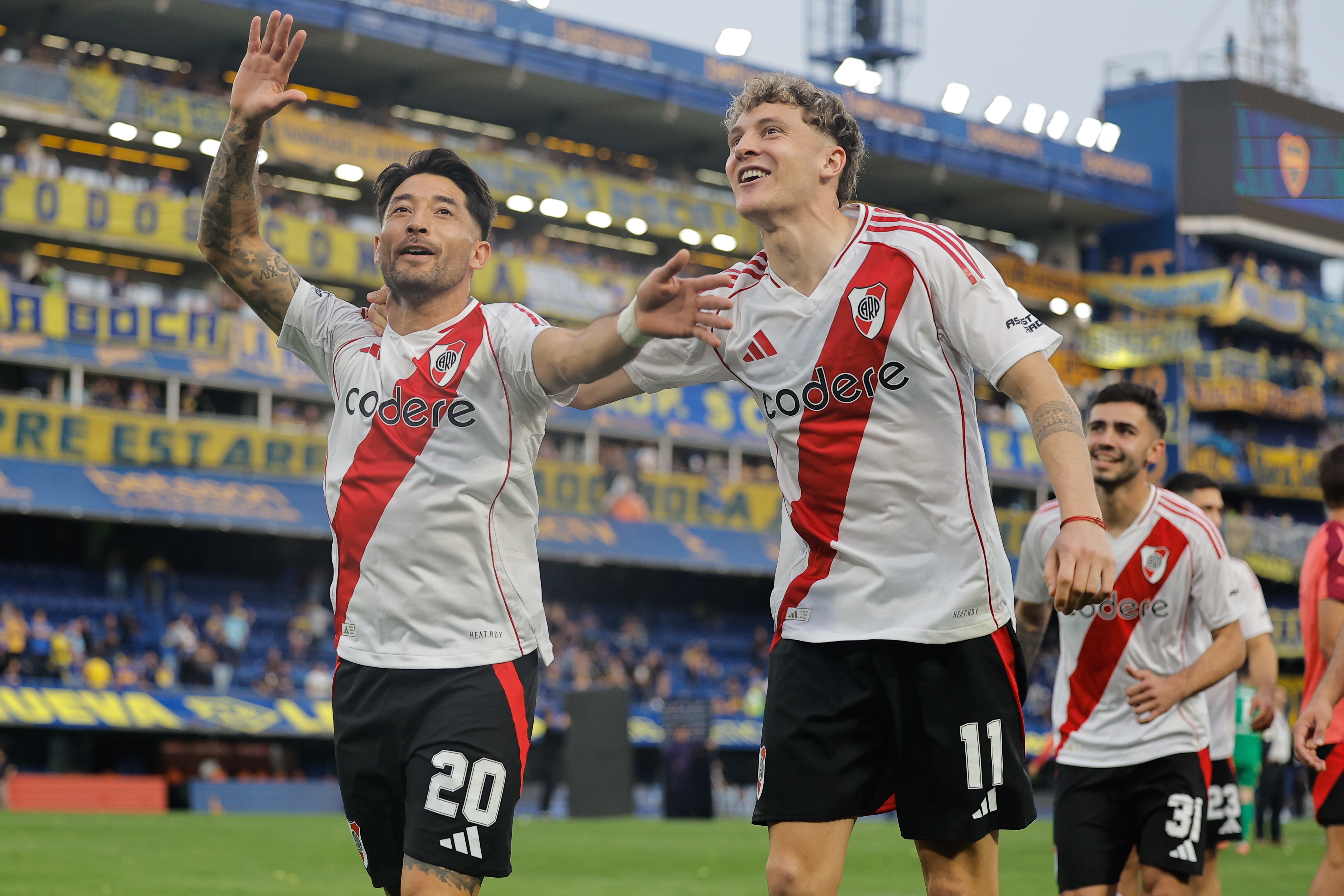 River Plate en el superclasico argentino (Argentina). EFE/ Juan Ignacio Roncoroni