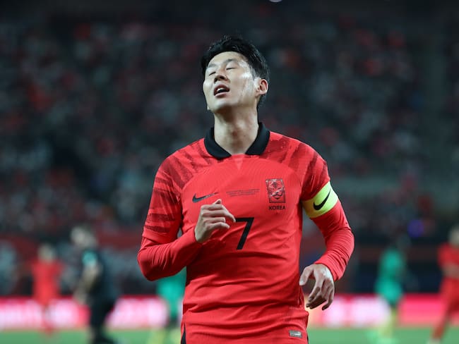 Son Heung-Min podría perderse el Mundial con Corea del Sur.