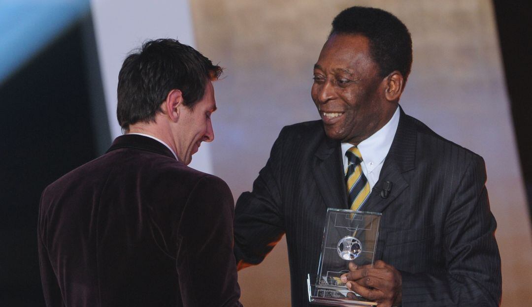 Lionel Messi y Pelé