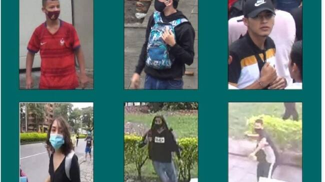 Cartel de los buscados en Ibagué