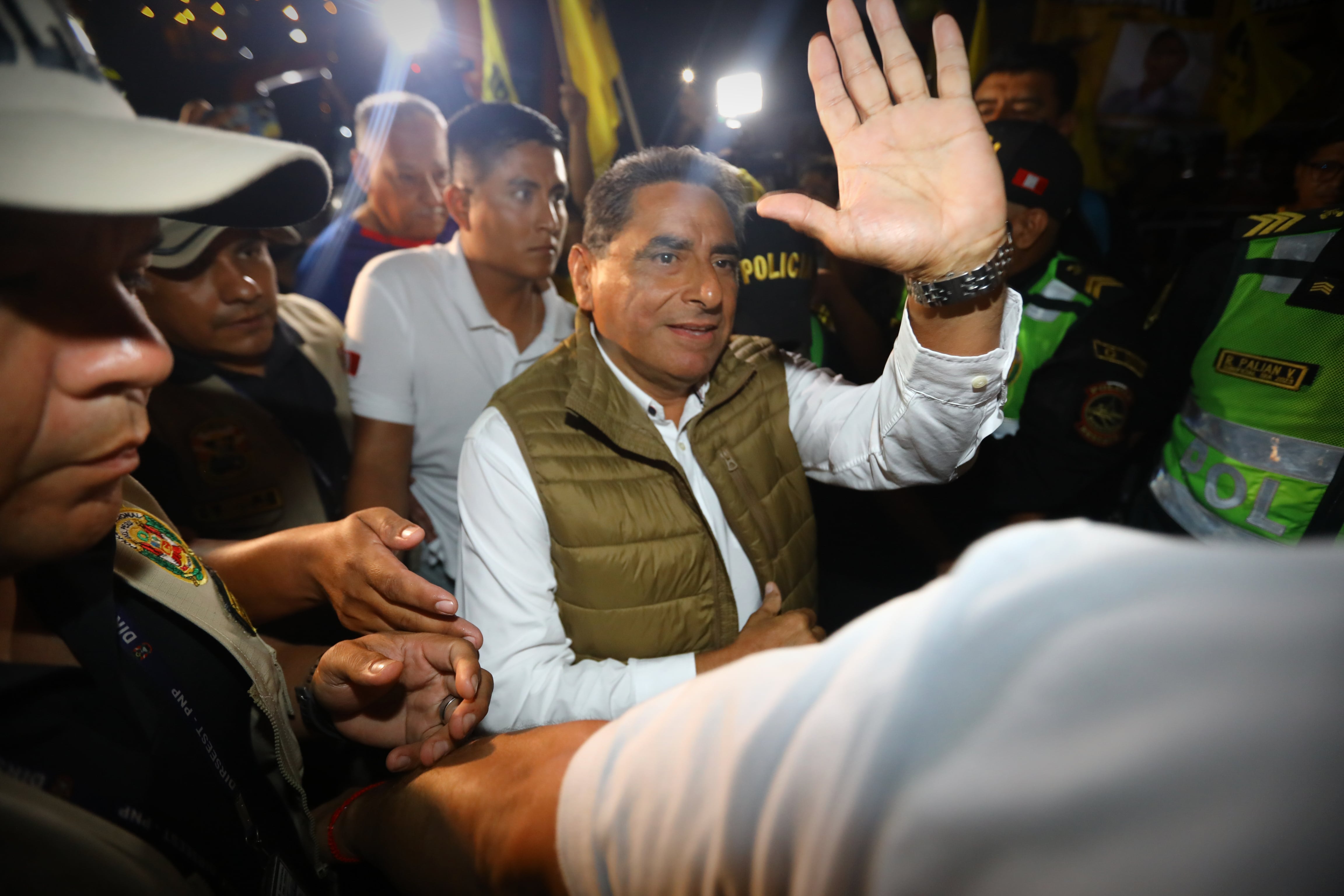 El candidato presidencial peruano, Carlos Alvarez.
(Foto: Jorge Cerdan/Anadolu via Getty Images)