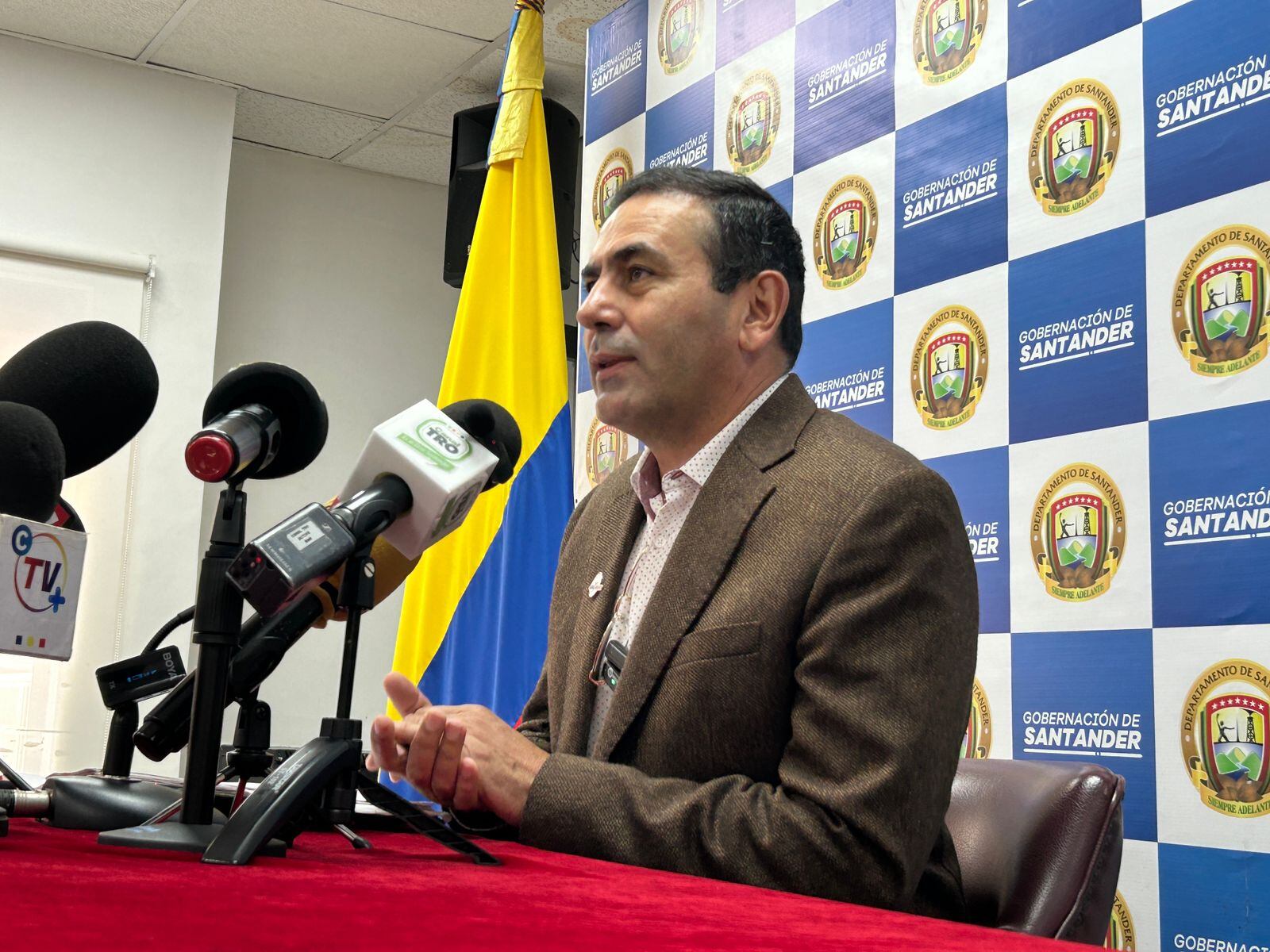 “No estoy de acuerdo con las vías de hecho”: Gobernador por protesta en la vía a Bogotá. Foto: Caracol Radio