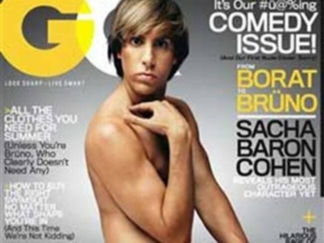 Sacha Baron Cohen se desnuda para GQ