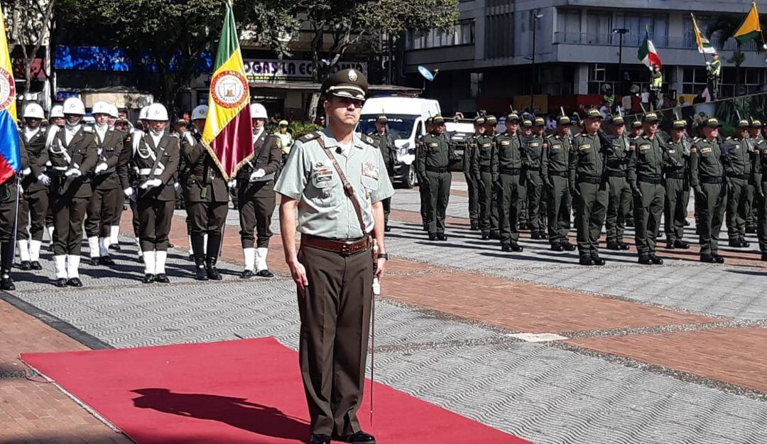 Coronel José Luís Ramírez Hinestroza, nuevo comandante policía Quindío