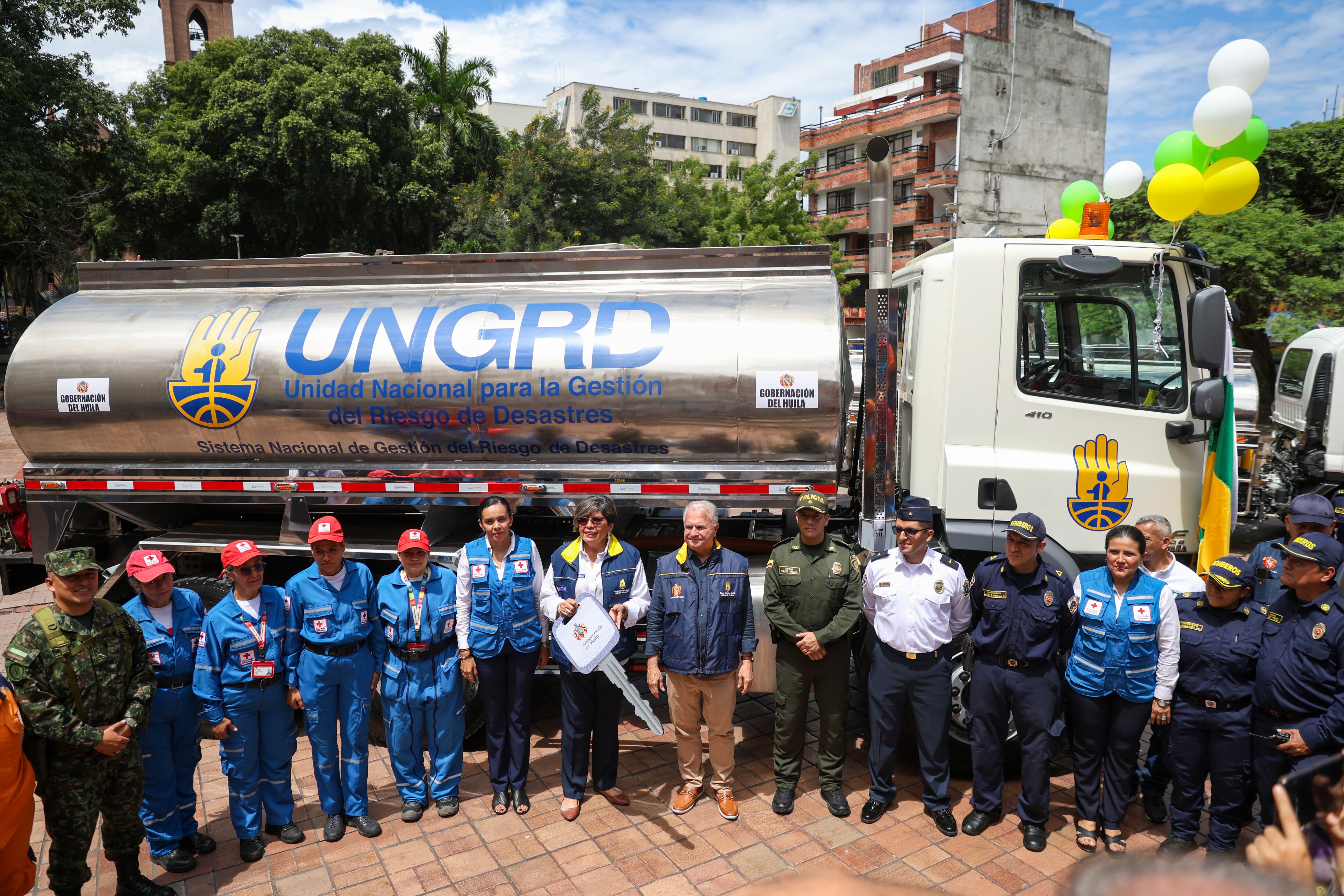 Aportes por más de 23.000 millones de pesos para fortalecer la atención de emergencias en 2025. Foto Gobernación.