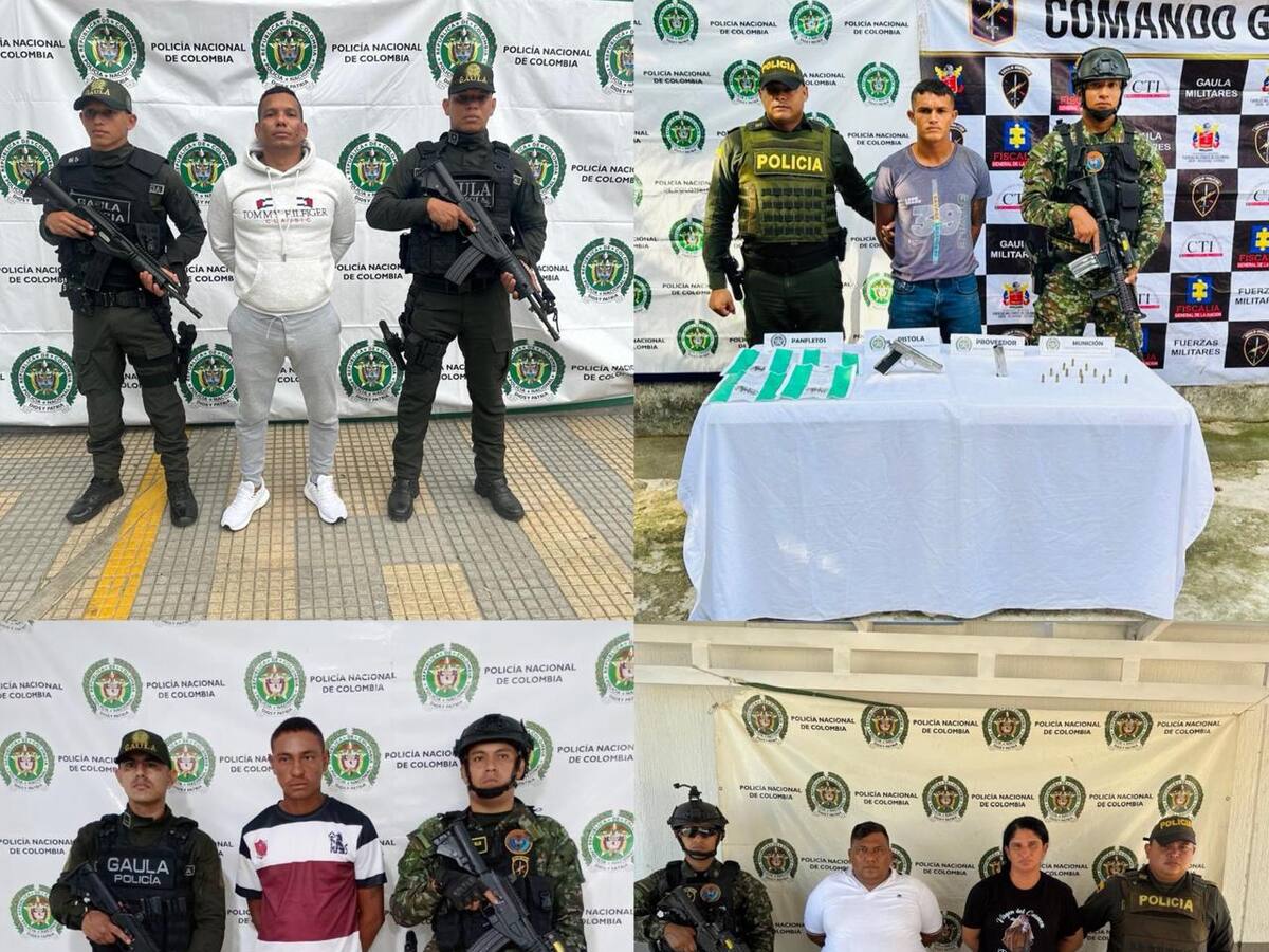 Este es el organigrama de “cabecillas” capturados en el Magdalena, sus modus operandi y trayectoria