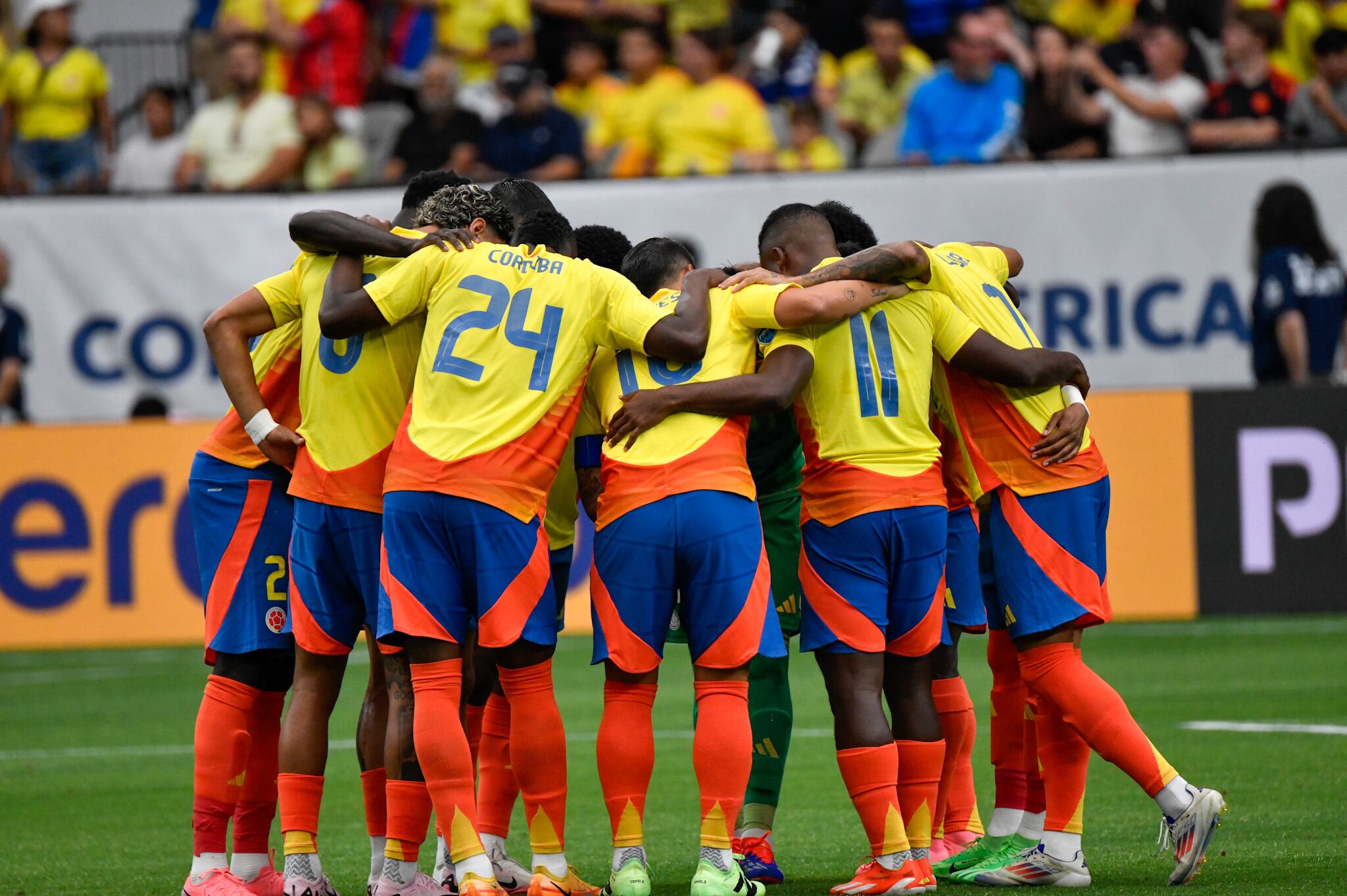 Colombia vs. Costa Rica en la Conmebol Copa Amérca 2024 en Estados Unidos | Foto: Federación Colombiana de Fútbol