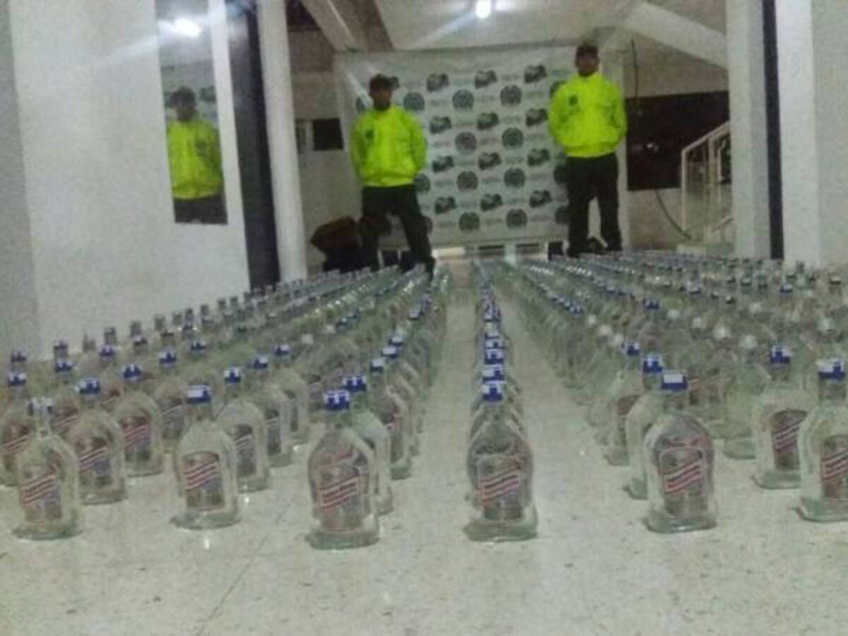 Incautan licor adulterado en el sur del Cesar