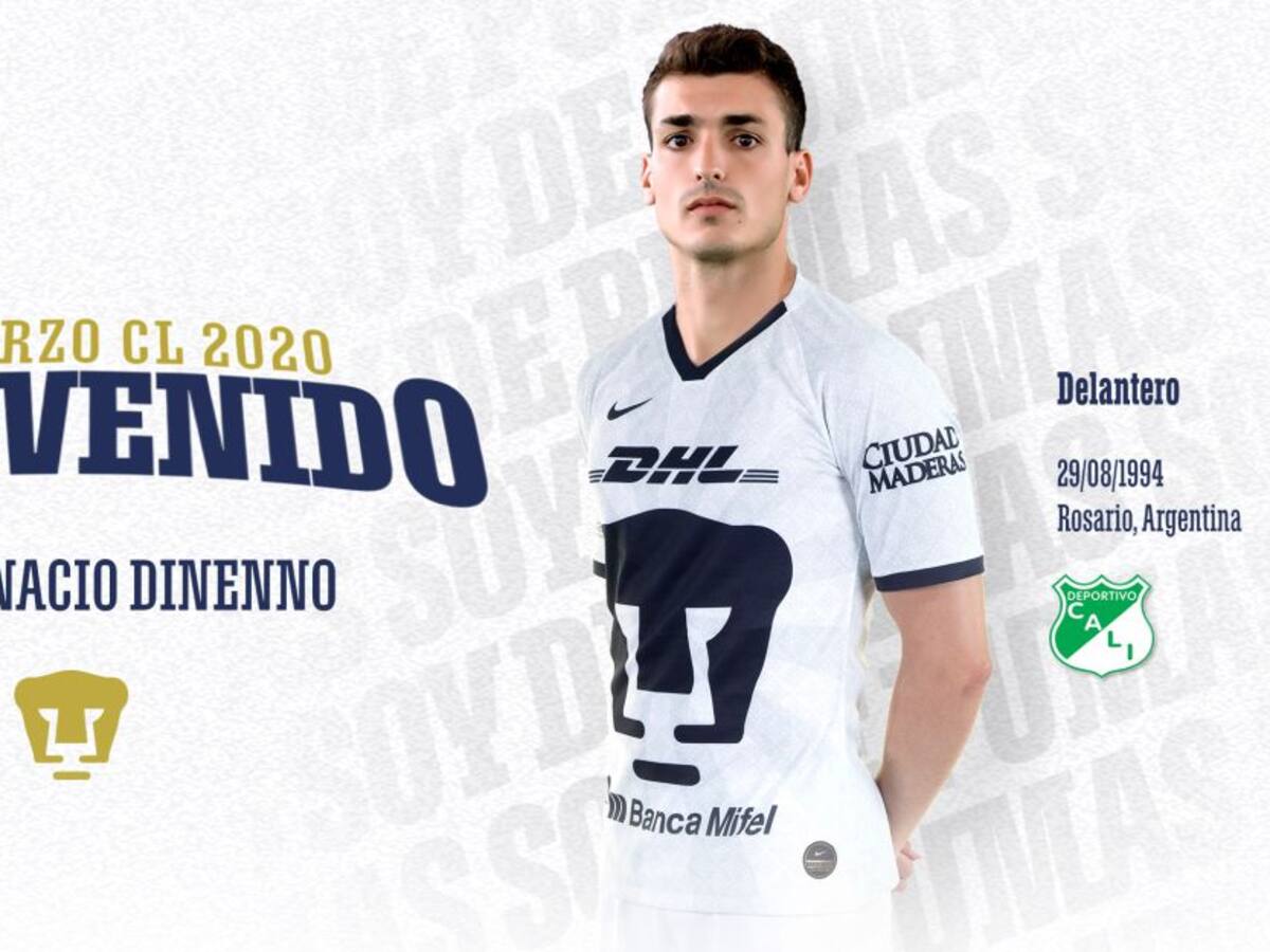 Se fue 'Dinegol': Dinenno es presentado con los Pumas de México