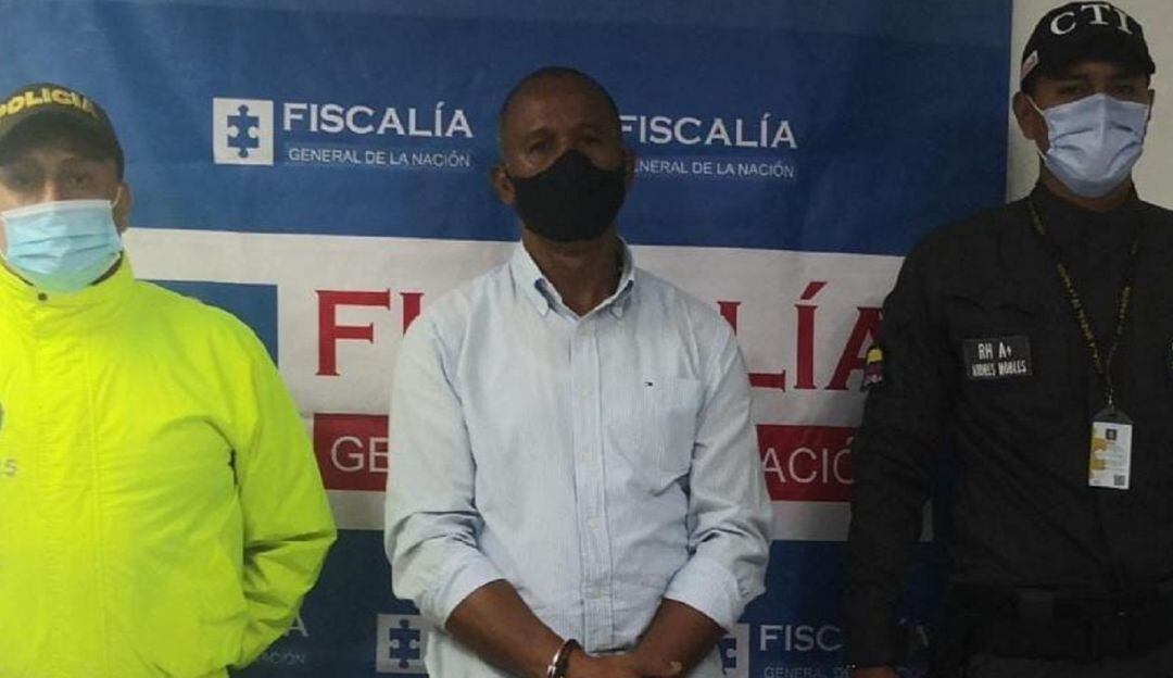 Fue capturado por servidores del Cuerpo Técnico de Investigación (CTI) y agentes de la Sijín de la Policía, en el barrio Centro del Distrito.