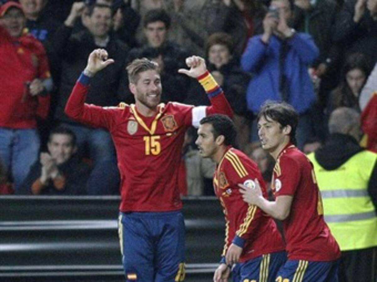 Un gol de Pedro le bastó al campeón del mundo para derrotar a Francia.