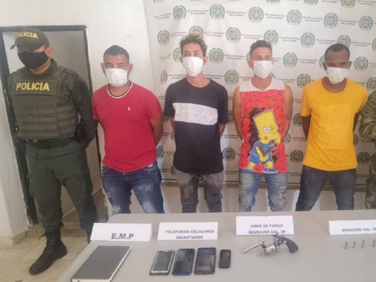 Caen cuatro presuntos miembros del Clan del Golfo en la Mojana