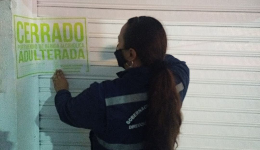 Cierre de establecimientos.