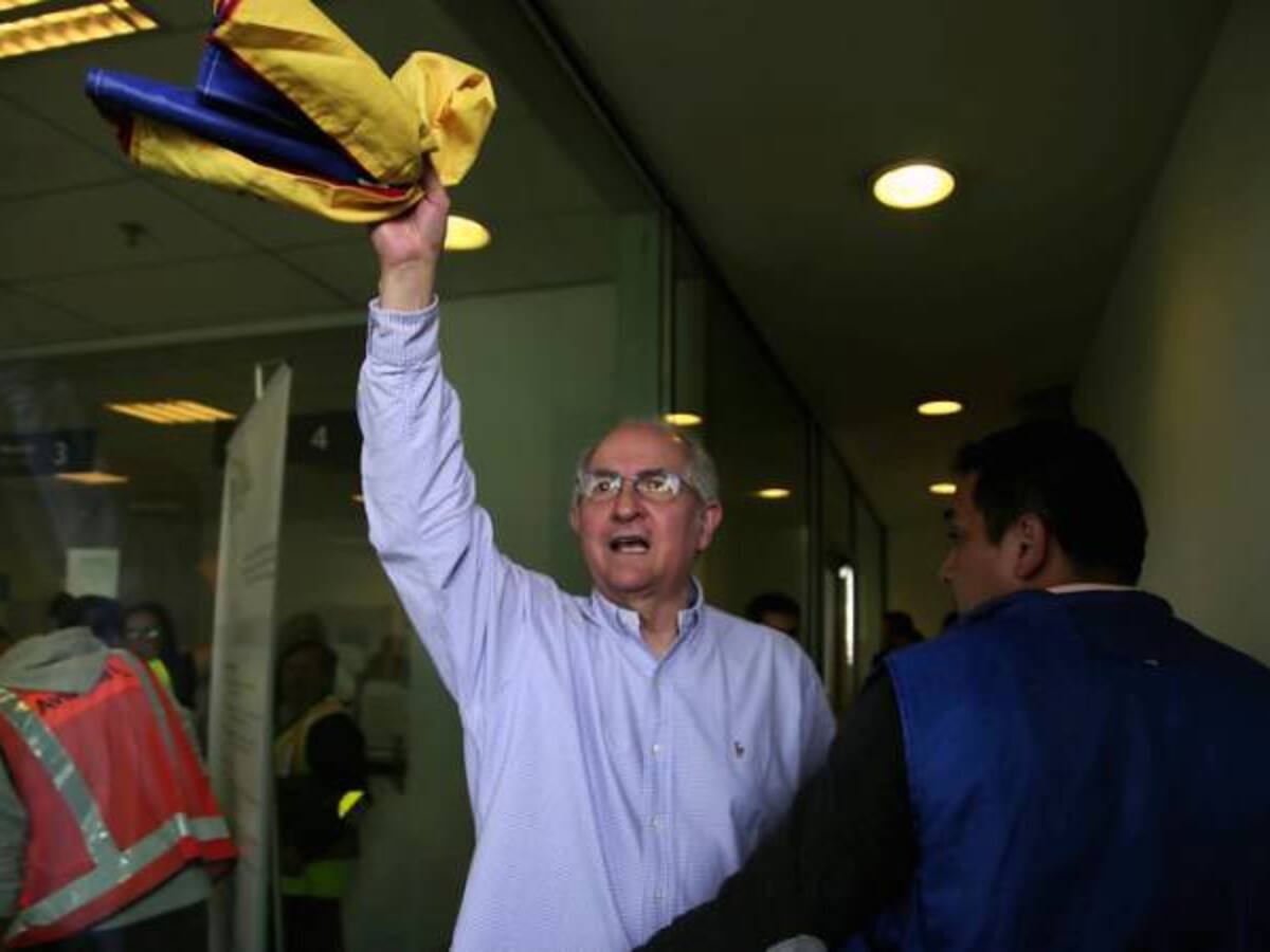 Antonio Ledezma no cree en un diálogo de Maduro con la oposición