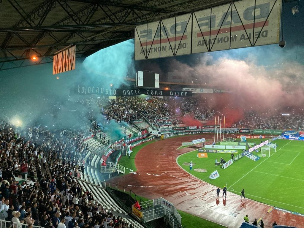 Once Caldas en el Estadio Palogrande - Fotografía: Alcaldía de Manizales