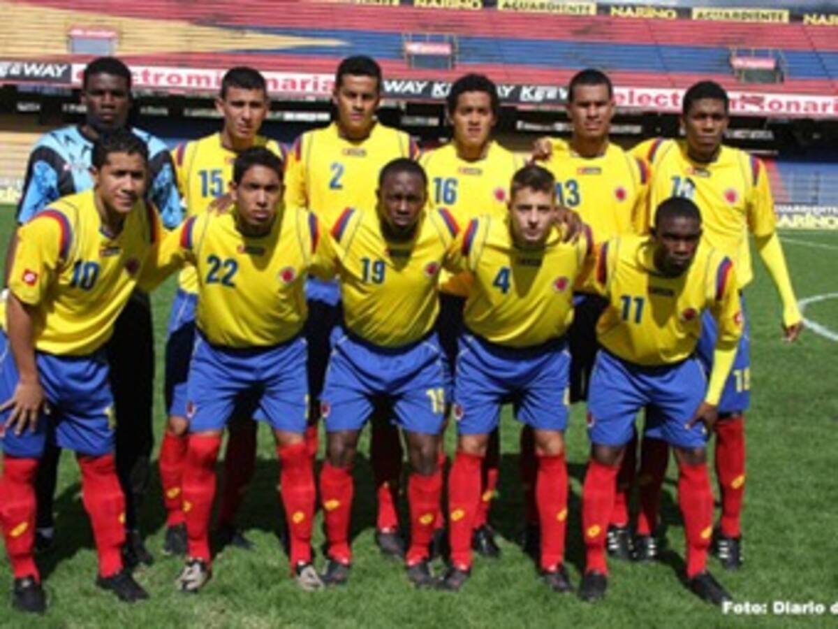 Colombia en el grupo de Brasil en el próximo Suramericano del fútbol Sub-20